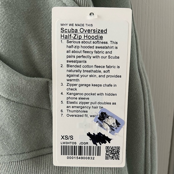 lululemon Scuba Oversized Half-Zip Hoodie - Picture 3 of 3